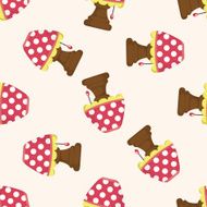 Home appliances theme lamp seamless pattern N3