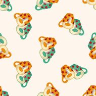 Amusement park facilities seamless pattern N21