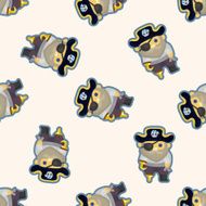 pirate seamless pattern