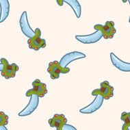 pirate weapon seamless pattern