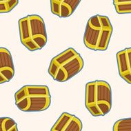 pirate treasure seamless pattern