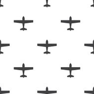 airplane vector seamless pattern