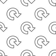 reload vector seamless pattern