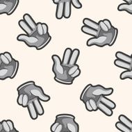 hand seamless pattern N9