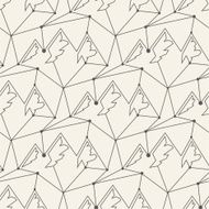 Seamless line pattern tile background geometric N8