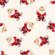 santa claus seamless pattern N15