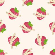 vegetables and fruits seamless pattern N9