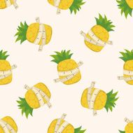 vegetables and fruits seamless pattern N10