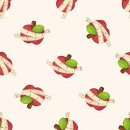 vegetables and fruits seamless pattern N11