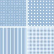 Vector set of 4 background patterns N4