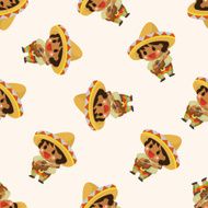 mexican seamless pattern N7