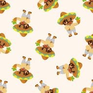 mexican seamless pattern N9