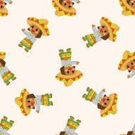 mexican seamless pattern N12