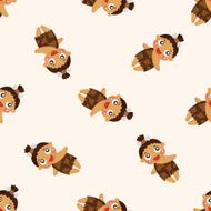 Aborigines seamless pattern N9