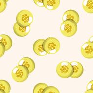 Financial money seamless pattern N6