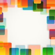 Abstract vector background of different color squares Design concept N2