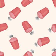 bathroom shampoo seamless pattern