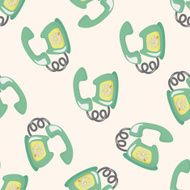 Telephone seamless pattern N18