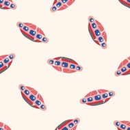 UFO seamless pattern N4