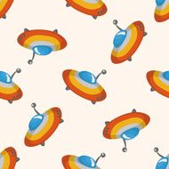 UFO seamless pattern N5