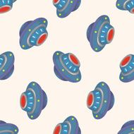 UFO seamless pattern N6