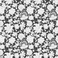 ethnic flowers seamless vector pattern N22