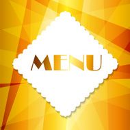 Restaurant menu template vector illustration N3