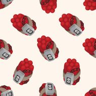 bomb seamless pattern N2