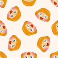 person character seamless pattern