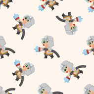fireman seamless pattern N2