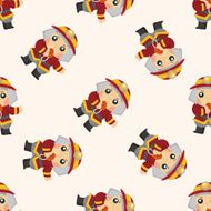 fireman seamless pattern N3
