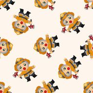 fireman seamless pattern N8