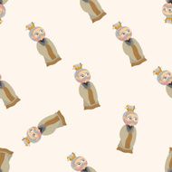 Chinese people seamless pattern N12