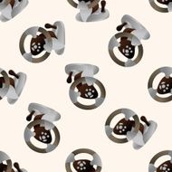game control seamless pattern