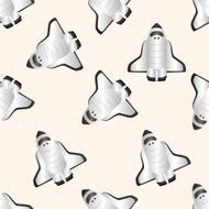 spaceship seamless pattern N11