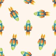 spaceship seamless pattern N15