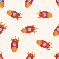 spaceship seamless pattern N16