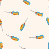 dentist tools seamless pattern N2