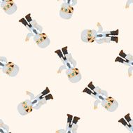 people theme doctor seamless pattern N10