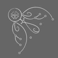 pattern on a gray background N2