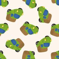 transportation car seamless pattern N2