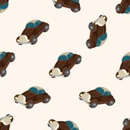 transportation car seamless pattern N3