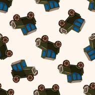 transportation car seamless pattern N6