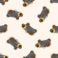 transportation car seamless pattern N7