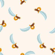 fairytale Aladdin story seamless pattern N2