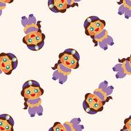 fairytale Aladdin story seamless pattern N3