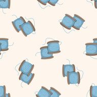 Fishing line seamless pattern