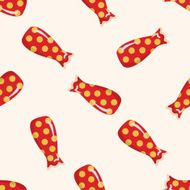 style bottle seamless pattern N4