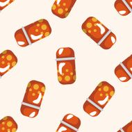 style bottle seamless pattern N6