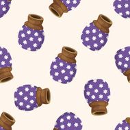 style bottle seamless pattern N7
